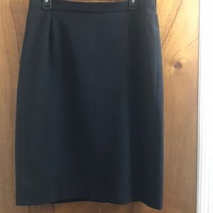 Tanjay Black Lined Skirt